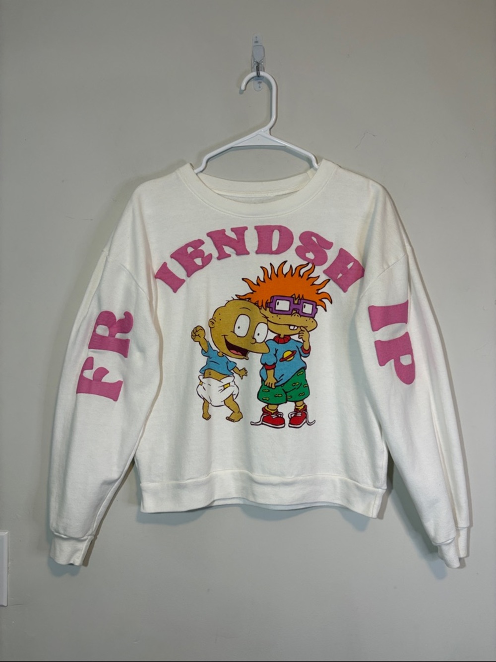 Nickelodeon Rugrats Tommy Pickles and Chuckie Finster Friendship Bubble Letter